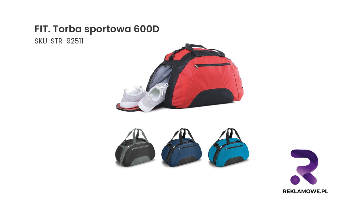 FIT. Torba sportowa 600D FIT Torba sportowa 600D
