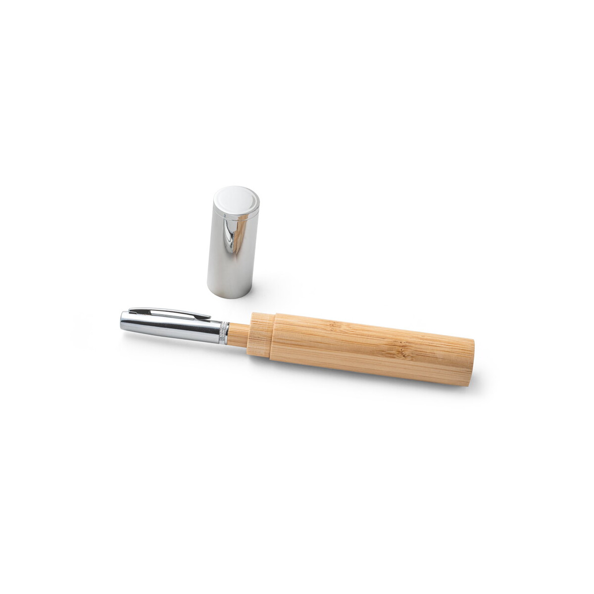 Warszawa gadżet reklamowy fuji. bambusowy i metalowy długopis z etui 91775_160-box FUJI. Bambusowy i metalowy długopis z etui 91775_160-box