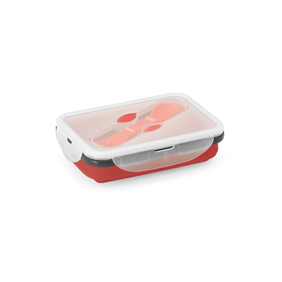 Warszawa gadżet reklamowy saffron. lunch box. wysuwane hermetyczne pudełko wykonane z silikonu i pp 640 ml 93847_105 SAFFRON. Lunch Box. Wysuwane hermetyczne pudełko wykonane z silikonu i PP 640 mL 93847_105