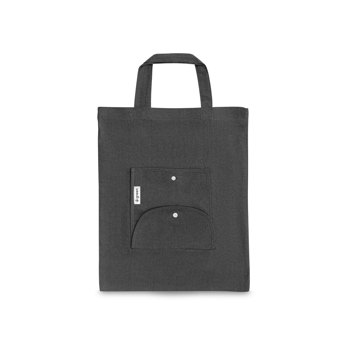 SIENA. Składana torba z bawełny (50%), bawełny z recyklingu (30%) i poliestru (20% rPET) (140 g/m²) 92328_set